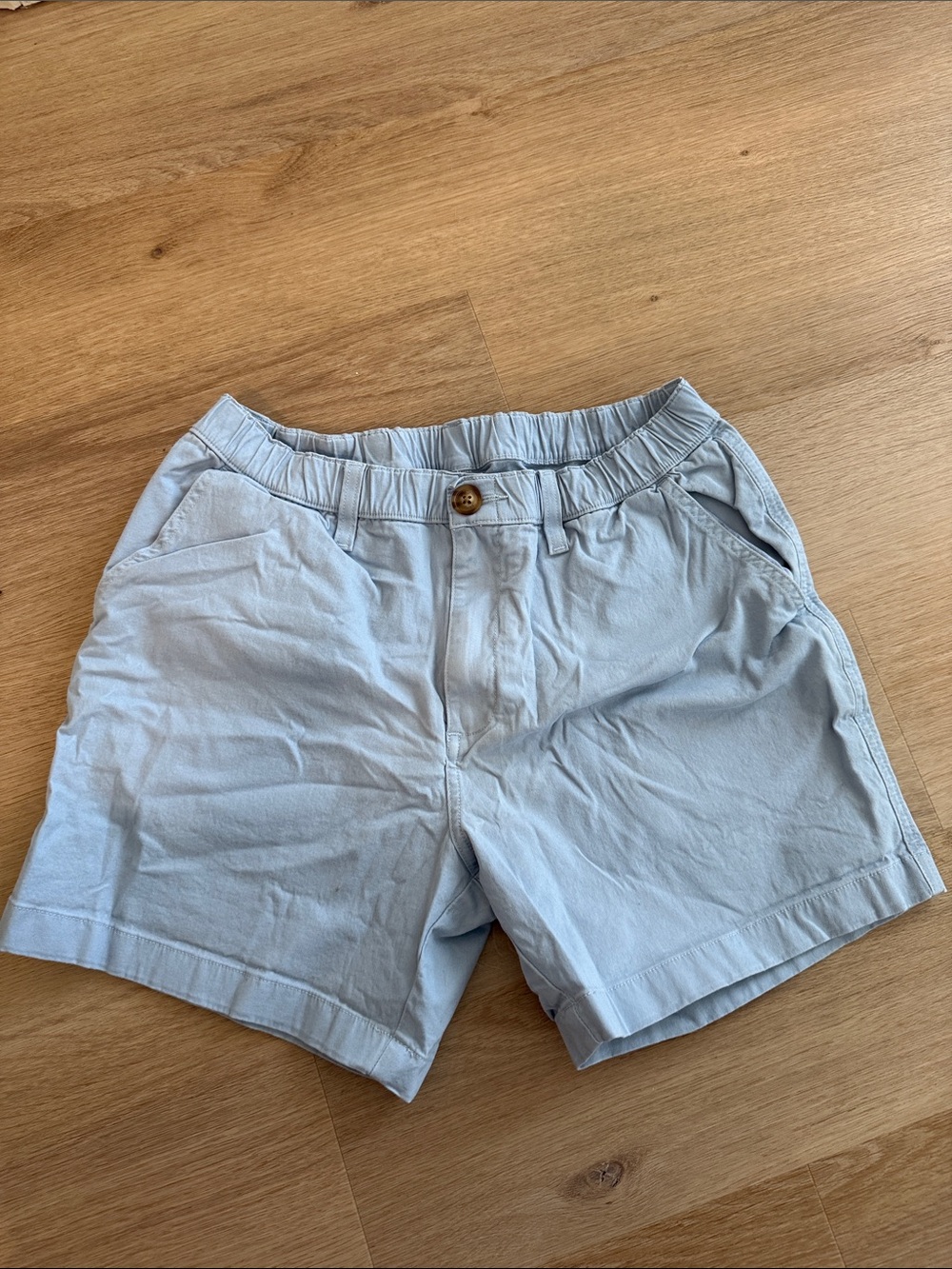 Chubbies light Blue Men’s Casual Cotton Shorts - Medium